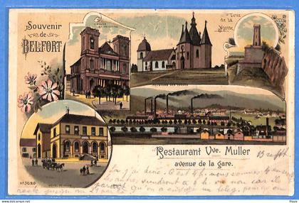 90 - Territoire de Belfort - Souvenir de Belfort - Multivues  (N14468)