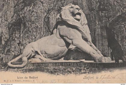 CARTOLINA VIAGGIATA BELFORT FRANCIA (KP1537
