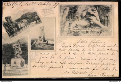 CPA Belfort, Aux défenseurs de Belfort 1870-71