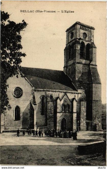 CPA BELLAC Église (611067)
