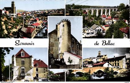 CPA Bellac Souvenir Vue GeneraleV