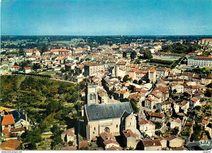 CPM Bellac (Hte Vienne) Vue Generale Aerienne