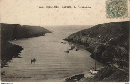 CPA BELLE-ILE-en-MER BANGOR Port Goulphar (145113)