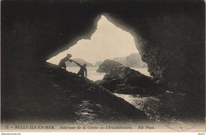 CPA BELLE-ILE-en-MER Grotte de l'Apothicairerie (145008)