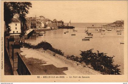 CPA BELLE-ILE-en-MER Port de Sauzon (145012)