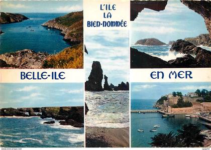 CPM Belle ile en mer (Morbihan) La Cote Sauvage