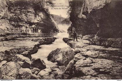 Bellegarde CPA La perte du Rhone