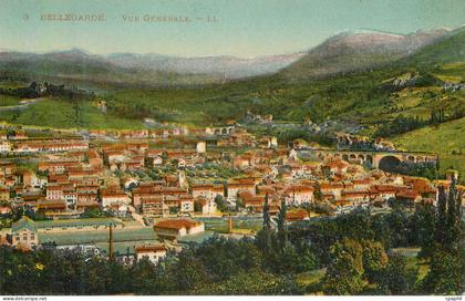 CPA 3 bellegarde vue generale
