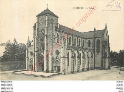 42.  BELMONT (de la Loire) . L'Eglise .