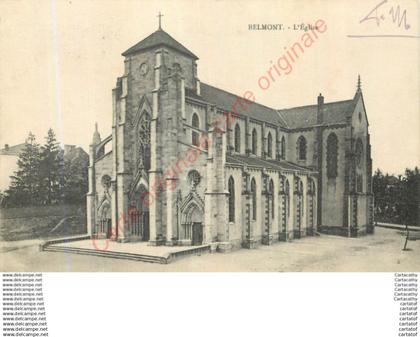 42.  BELMONT (de la Loire) . L'Eglise .