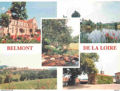 Carte Postale - 42 - Belmont de la Loire - Multivues - CPM - Voir Scans Recto-Verso - Poscard - Carta Postal -  Postkart