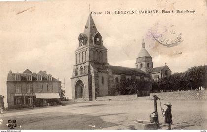 BENEVENT-L'ABBAYE PLACE SAINT-BARTHELEMY