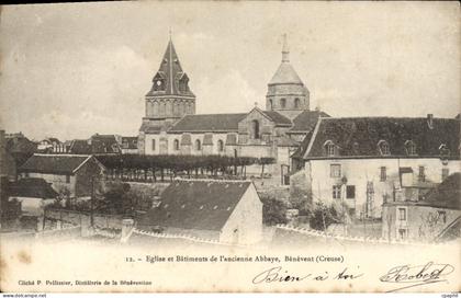 CPA Benevent Eglise Et Batiments De I'Ancienne Abbaye