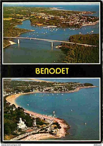 29 - Bénodet - Multivues - Vue aérienne - Voir Scans Recto Verso
