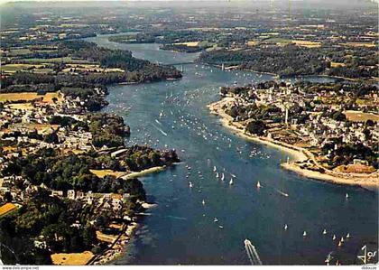 Carte Postale - 29 - Bénodet - L'embouchure de l'Odet - Entre Bénodet et Sainte Marine - Vue aérienne - Voir Scans Recto