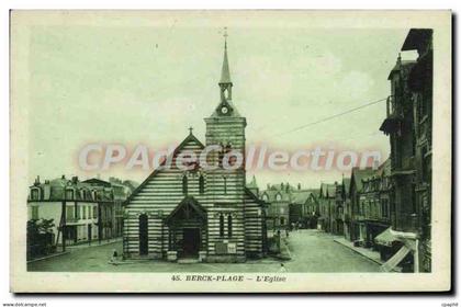 CPA Berck Plage l'eglise
