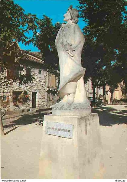 24 - Bergerac - La Statue de Cyrano de Bergerac - CPM - Voir Scans Recto-Verso