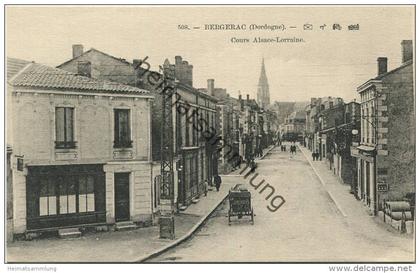 Bergerac - Cours Alsace-Lorraine - Edition V. Lefebvre Libraire-Papetier Bergerac