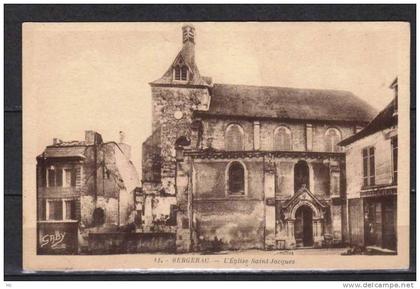 CPA 24  - Bergerac - L'Eglise Saint-Jacques
