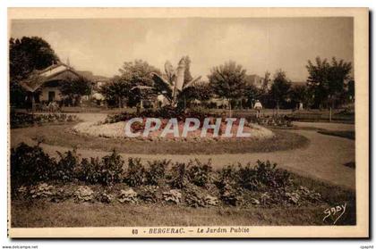 CPA Bergerac Le jardin public