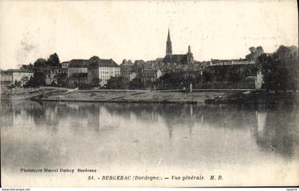 CPA Bergerac Vue Generale