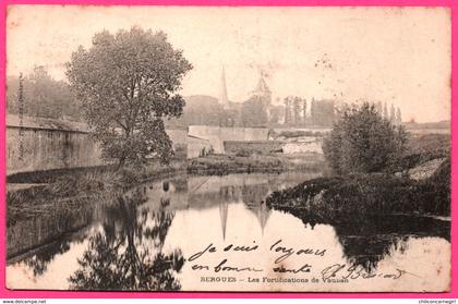 Bergues - Les Fortifications de Vauban - Animée - 1903 - Oblit. MAILLERAYE ( Seine Inférieure ) + BERGUES