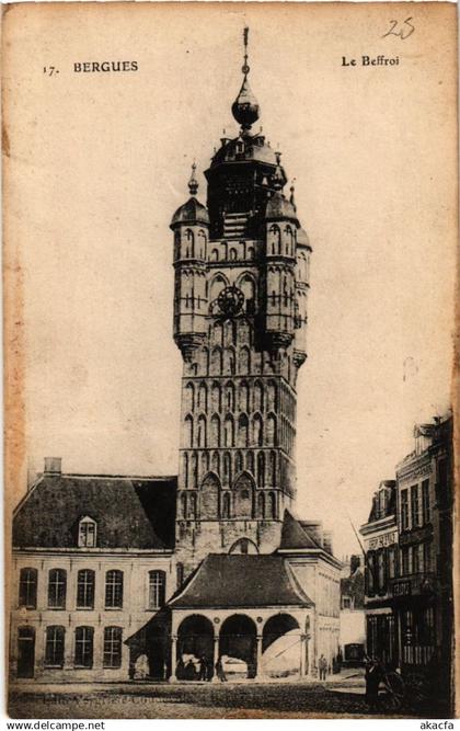 CPA BERGUES - Le Beffroi (513307)