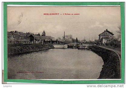 BERLAIMONT -- L'Ecluse en Amont