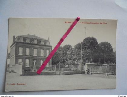 BERLAIMONT Pensionnat Municipal de Filles Petite Animation Dépt 59 Nord Animée  Carte Postale