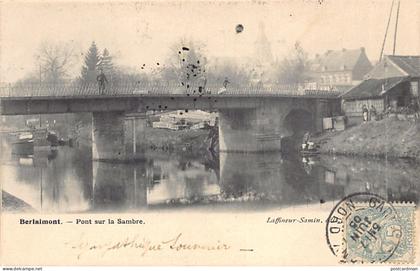 France - BERLAIMONT (59) Pont sur la Sambre - Ed. Laffineur-Samin