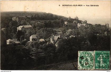 CPA BERNEVAL-sur-MER - Vue générale (105601)