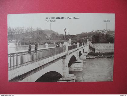 Carte  Besançon   Pont Canot
