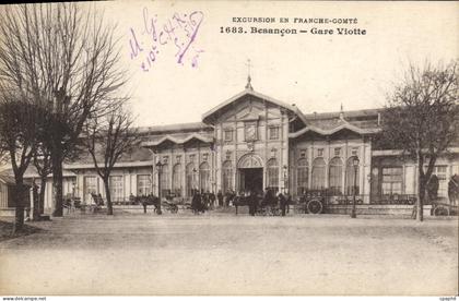 CPA Besancon Gare Viotte