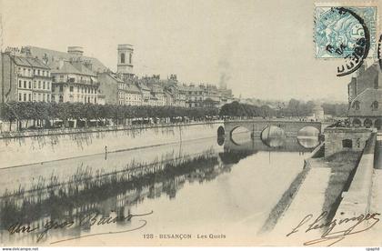 CPA Besancon Les Quais