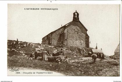 CPA- Carte Postale -France-Besse-et-Saint-Anastaise- Chapelle de Vassivières  -VM19408