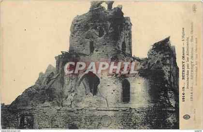 CPA Betheny Marne L'Eglise Militaria