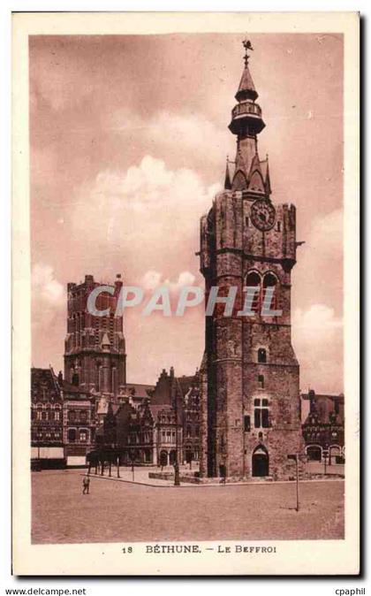 CPA Bethune Le Beffroi