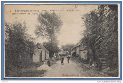 80 - BEUVRAIGNES --  Rue du Cessier