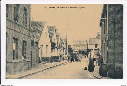 CP 62 BEUVRY Rue de l'église