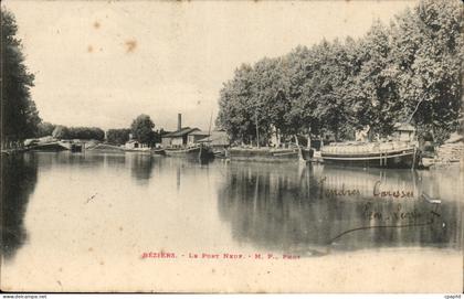Beziers CPA Le pont neuf