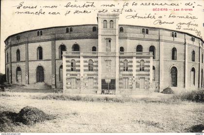 Beziers CPA Les arenes