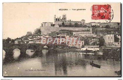 Beziers - Vue Generale - CPA