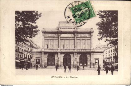 CPA BEZIERS Le Theatre