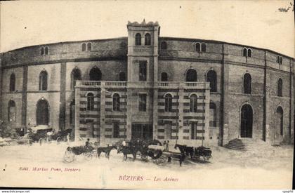 CPA BEZIERS Les Arenes
