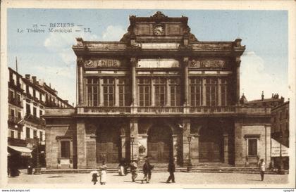 CPA BEZIERS Theatre Municipal