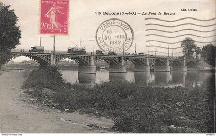 BEZONS : LE PONT DE BEZONS