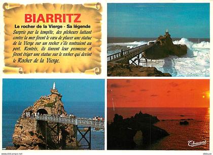 64 - Biarritz - Multivues - Flamme Postale de Biarritz - CPM - Voir Scans Recto-Verso