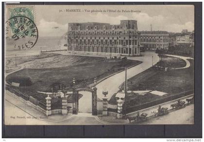 64 - Biarritz - Vue générale de l'Hotel du Palais-Biarritz