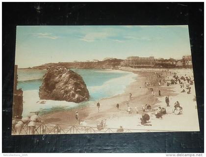 BIARRITZ - PLAGE DE BIARRITZ - 64 BASSES-PYRENEES (P)
