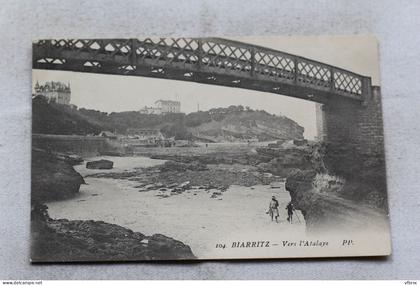 Biarritz, vers l'Atalaye, Pyrénées Atlantiques 64